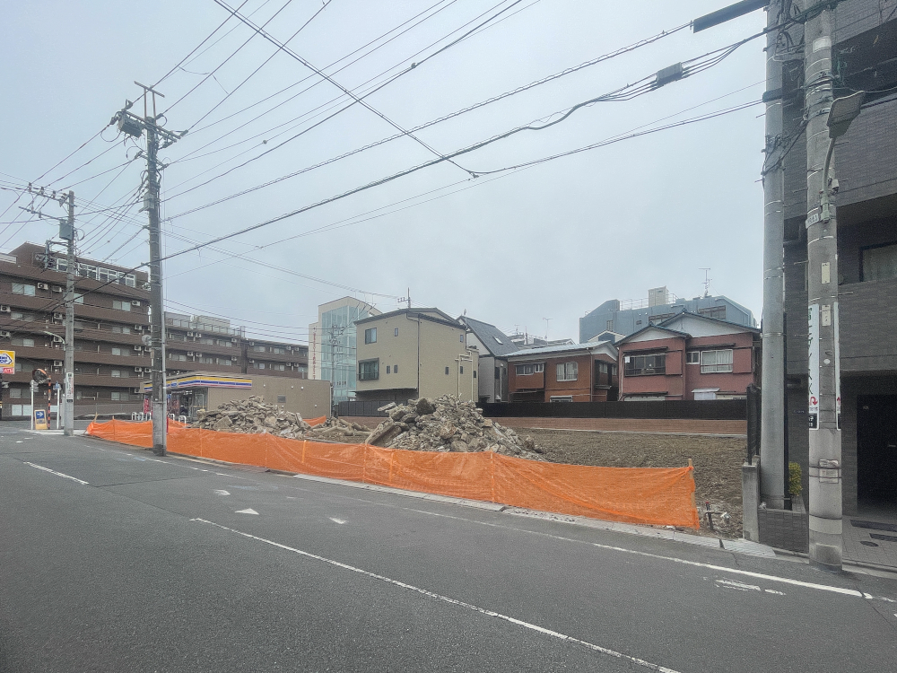 【東京23区】大田区下丸子1丁目で共同住宅プロジェクトが進行中