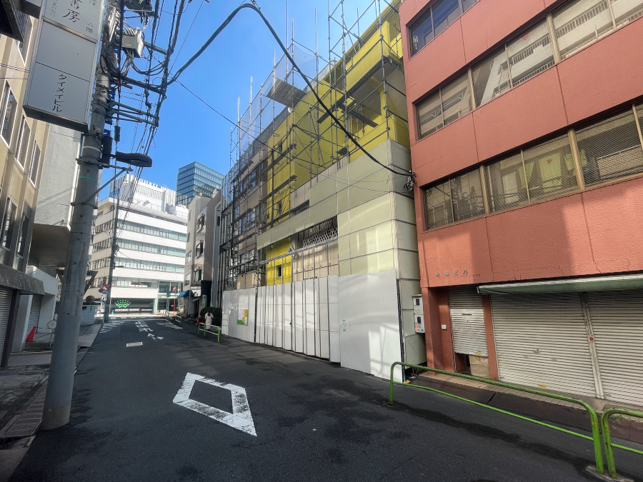 【東京23区】千代田区神田小川町３丁目で解体工事進行中